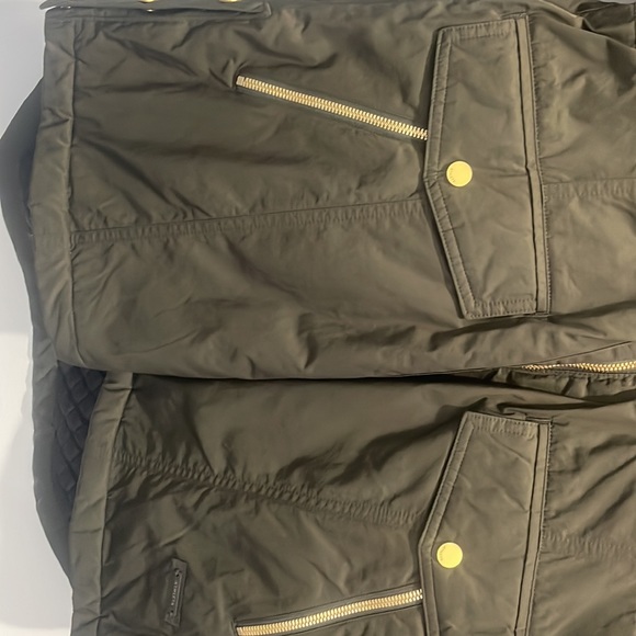 NEW ATHLETA Summit Parka small dark green - Picture 4 of 5